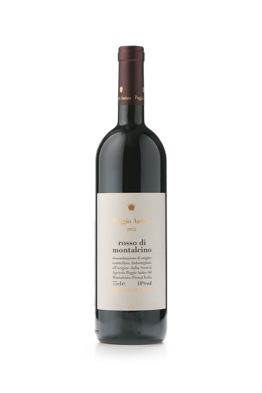 Вино Поджио Антико Россо ди Монтальчино, DOC, красное, сухое, 0.75л